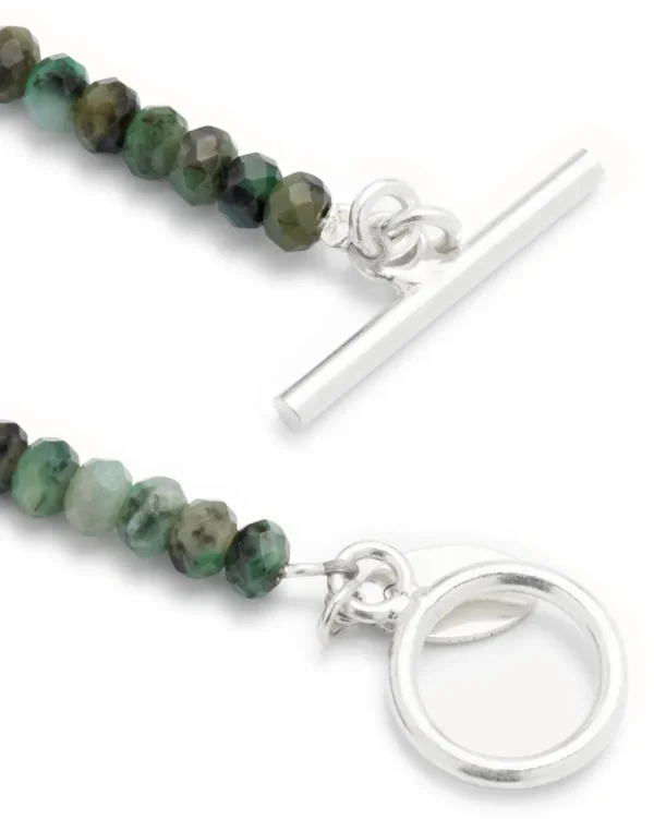 Emerald Beaded Necklace