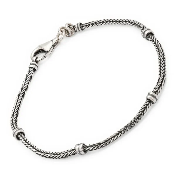 Men's Brown Bracelet Stack