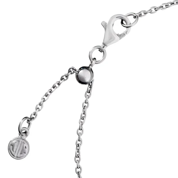 Mother of Pearl Heart Sterling Silver Bracelet